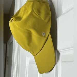 Lululemon Bronze Green Fast and Free Running Hat